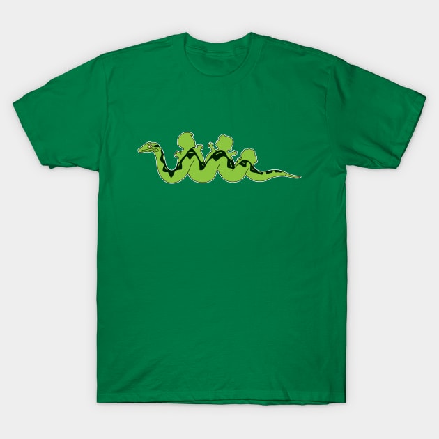 Lumpy the School Snake T-Shirt by deancoledesign